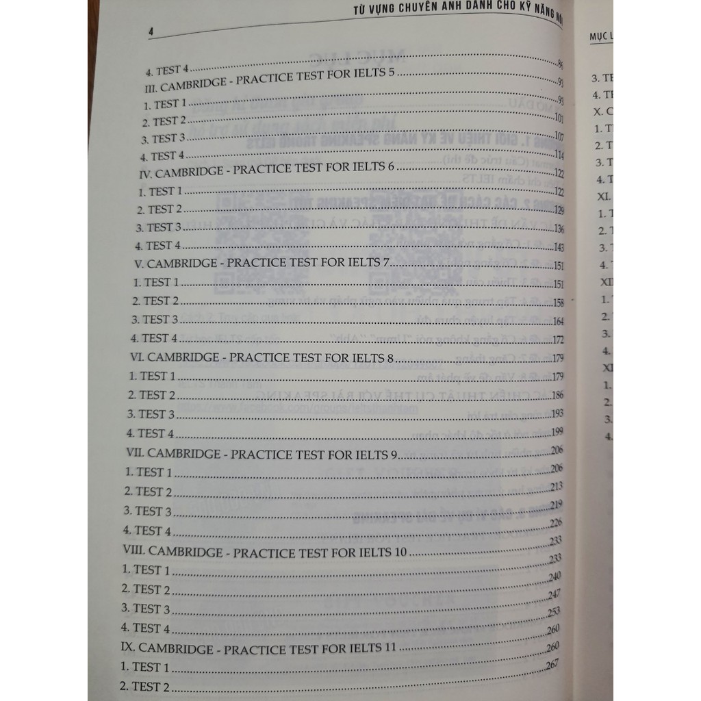 Ảnh Sách - Từ vựng Tiếng Anh nâng cao dành cho kỹ năng nói luyện thi IELTS 2
