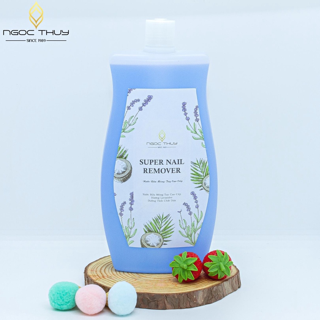 Nước Rửa Móng Tay Acetone - Ahever - Tinh Chất Dừa Ngọc Thủy Mã RS