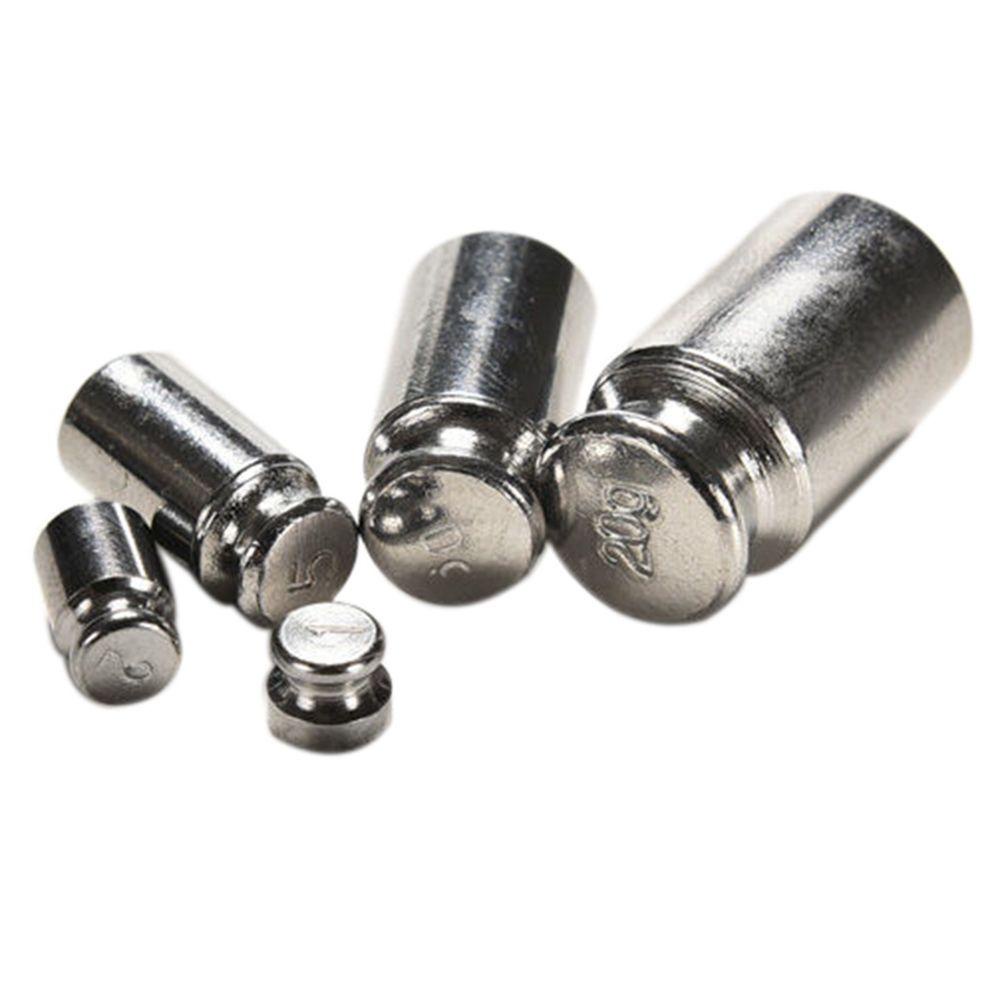 NKSFX 1 / 5 Bộ Trọng Lượng Cân Cho Dụng Cụ Gia Đình Đo Trọng Lượng Công Cụ Hiệu Chỉnh Mạ Chrome