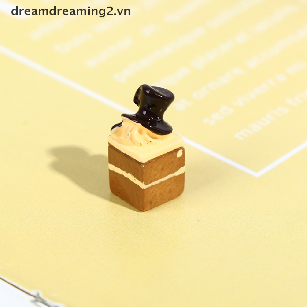 Mô hình khay bánh kem thu nhỏ tỉ lệ 1/12 trang trí nhà búp bê