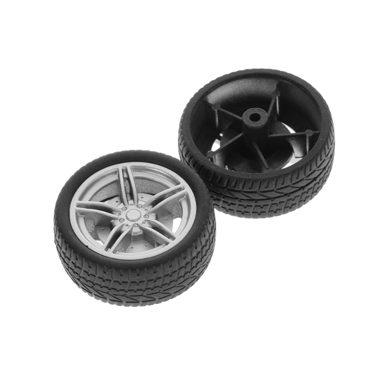 Fl 4 Mô Phỏng Bánh Xe Cao Su Lốp Bánh Xe Đồ Chơi Mô Hình DIY RC Dự Phòng