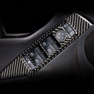 Sợi Carbon Cho Xe Mercedes Benz C Class W204 Xe Bên Trong Cần Số Điều Hòa Không Khí CD Bảng Đọc Sách Bao Viền Xe Miếng Dán