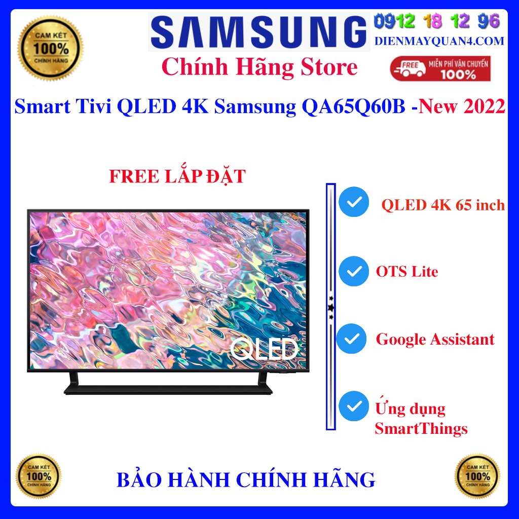 [Samsung 65Q60B] Smart Tivi QLED 4K 65 Inch Samsung QA65Q60B -Samsung ...