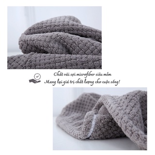 Khăn Quấn Ủ Tóc Royal Towel Chất Liệu Microfiber Siêu Thấm Hút, Nhanh Khô
