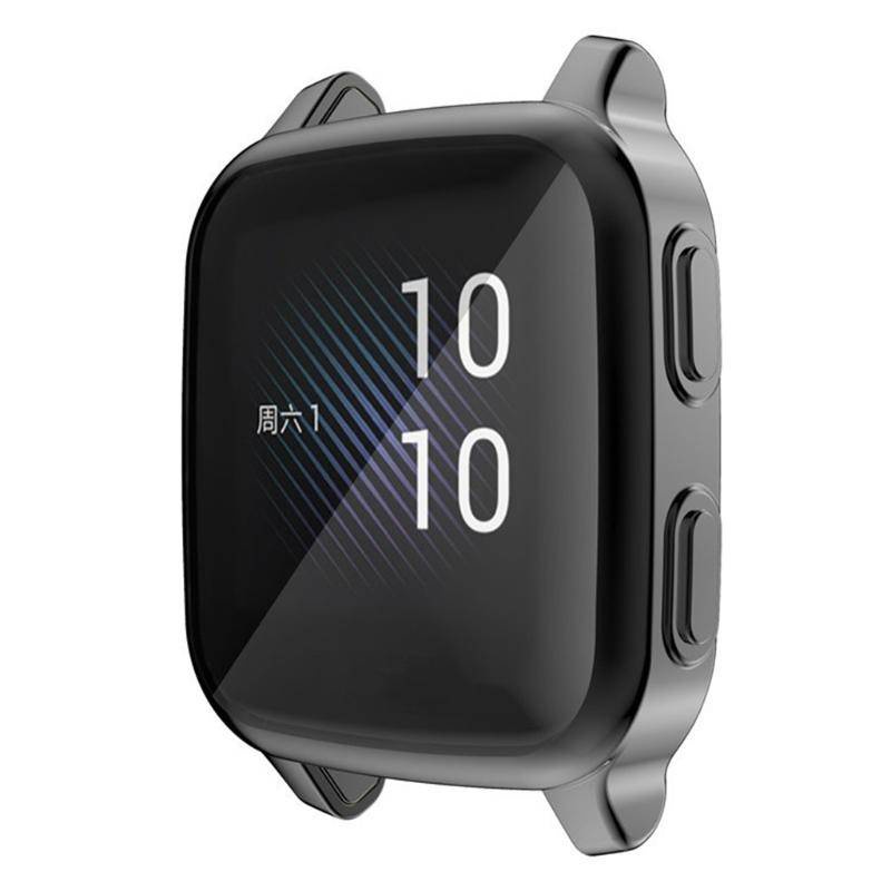Ốp Bảo Vệ Cho Garmin Venu SQ 2S 2 Plus Đồng Hồ Thông Minh Mạ TPU Mềm Vỏ Bảo Vệ Toàn Màn Hình Cho Garmin vivoactive 4 4S