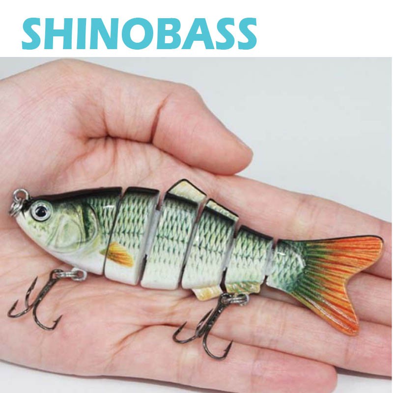 Gewang Lampam Killer Siakap Kerapu Swimbait Pancing Jig Móc Đá Dụ Câu Cá