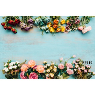 Phông Nền THẢM Chụp Ảnh Sàn Giả Gỗ In Sẵn Hoa 5D...