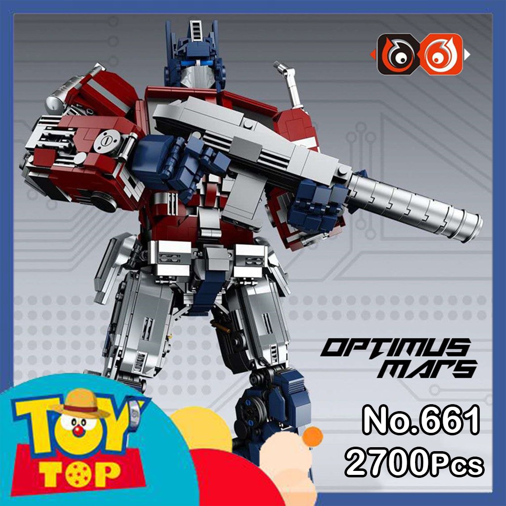 Đồ Chơi Transformers Lắp Ráp Ghép Robot Transformer Xếp Hình 661 Optimus Prime Shopee Việt Nam 4809