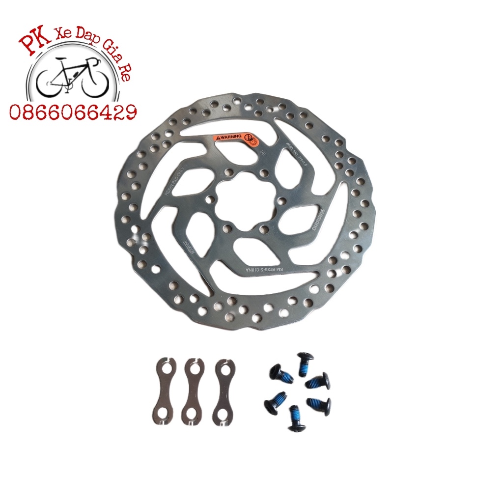 Đĩa phanh xe đạp Shimano SM-RT26-S 160mm, Đĩa phanh SHIMANO chính hãng ...