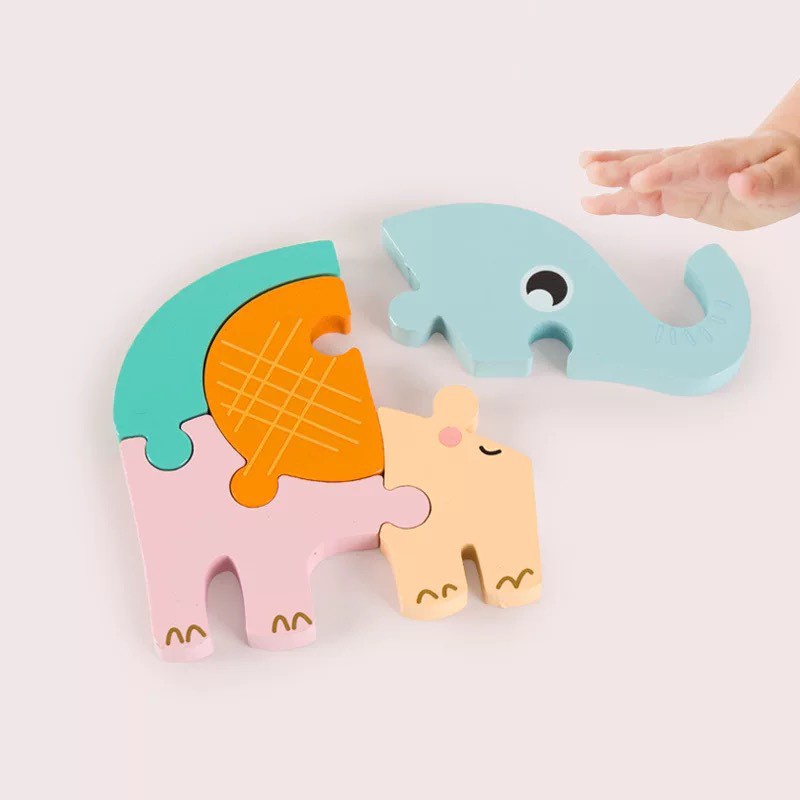 Tranh Ghép Hình Xếp Hình Đồ Chơi Ghép Hình Gỗ NỔI 3D Bằng Gỗ Tranh Ghép Hình 3D Tranh Ghép Gỗ -Đồ Chơi Cho Bé PUKAPI