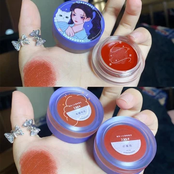 HERORANGE cô gái mèo lâu trôi không thấm nước bùn mờ son môi mờ