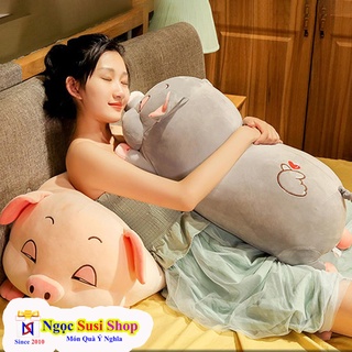 [SIÊU CƯNG] GẤU BÔNG HEO NGỦ SIÊU MỀM MỊN CỰC ĐẸP KHỔNG LỒ