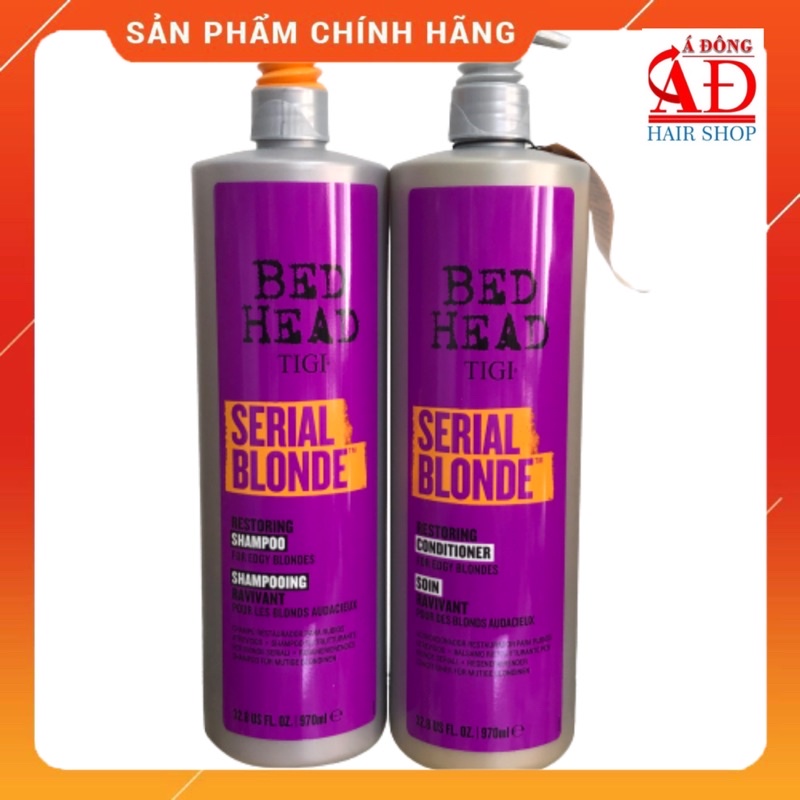 DẦU XẢ TIGI BEDHEAD SERIAL BLOND CHO TÓC NHUỘM TẨY SÁNG USA
