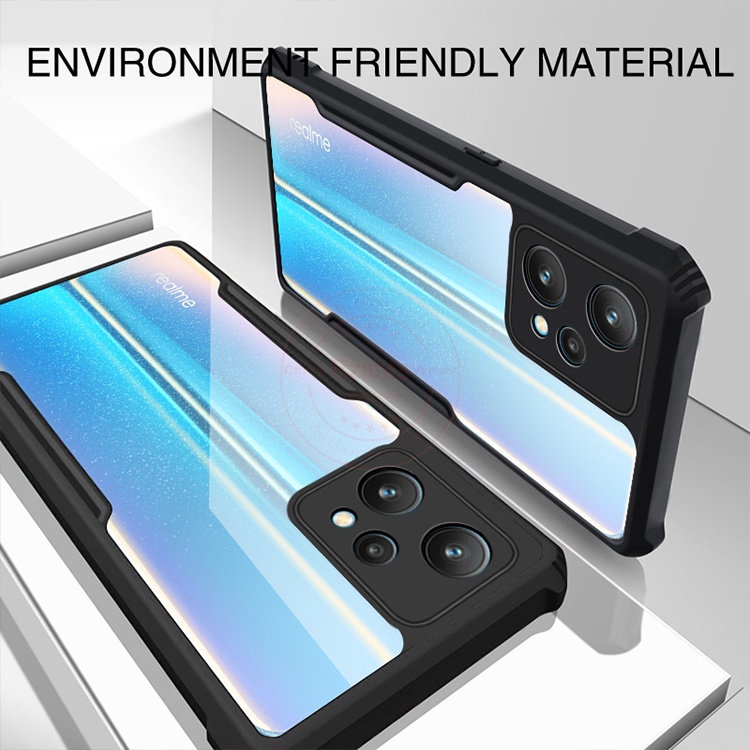Ốp Điện Thoại Có Túi Khí Chống Sốc Bảo Vệ Ống Kính Máy Ảnh Cho OPPO Realme 9 Pro 10 9i 8S 8 V13 Q3 Q3i 5G 2021