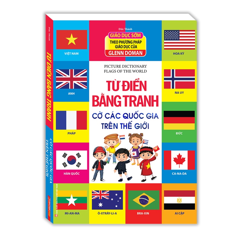 Ảnh Sách - Từ điển bằng tranh - Cờ các quốc gia trên thế giới (bìa cứng) 2