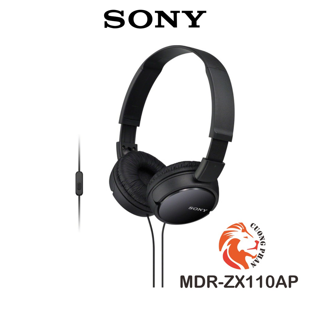 Tai Nghe Chụp Tai Có Mic Sony ZX110AP |Chính Hãng Sony Việt Nam| Bảo Hành 12 Tháng Toàn Quốc