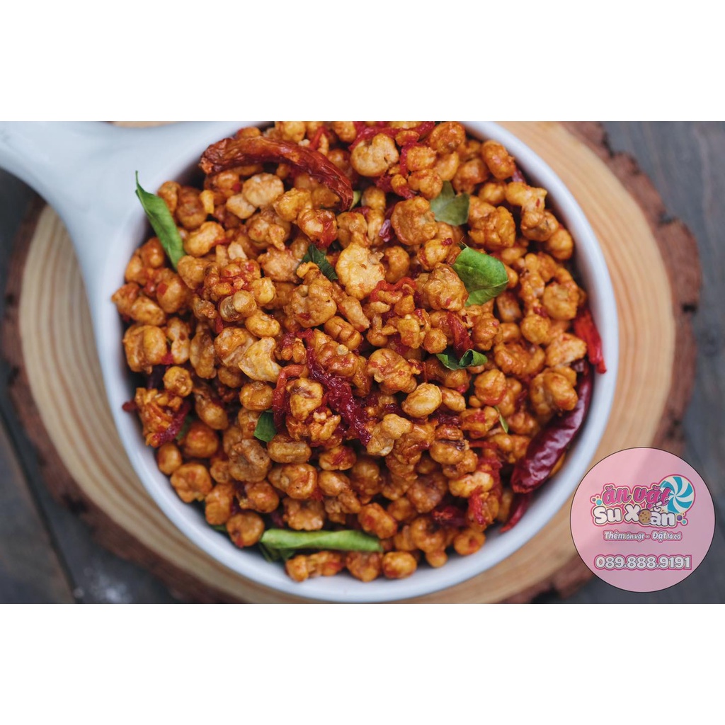 Bắp rang bò lá chanh Ăn Vặt Su Xoắn