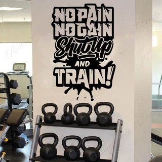 Decal Trang trí, tạo động lực cho khách hàng trong Phòng GYM, tăng doanh thu, tạo điểm nhấn (P2/8)