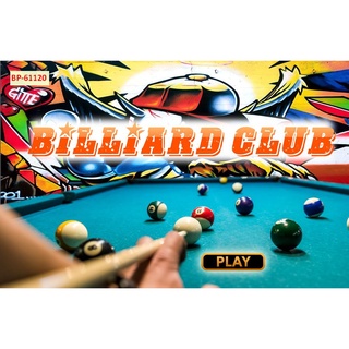 Tranh dán tường 3D Club bida VẢI lụa kim sa bền đẹp, dễ thi công