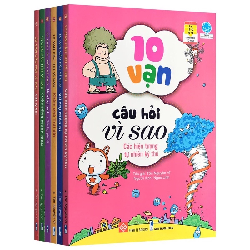 Ảnh Sách - 10 vạn câu hỏi vì sao (mã lẻ) - Đinh Tị 1