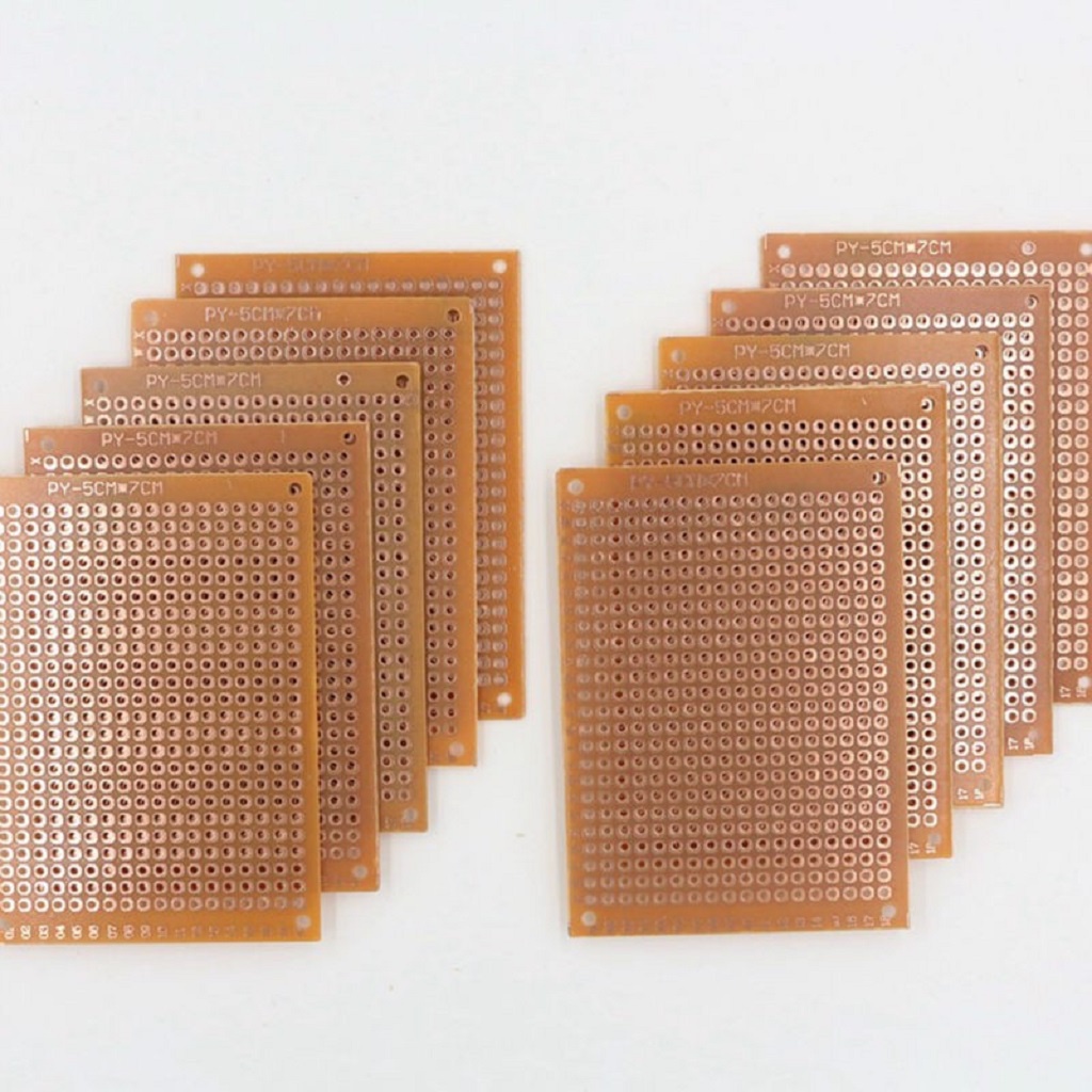 bo đồng TẤM PCB PHÍP ĐỒNG đục lỗ 12x18cm, 7x9cm, 5x7cm | Shopee Việt Nam