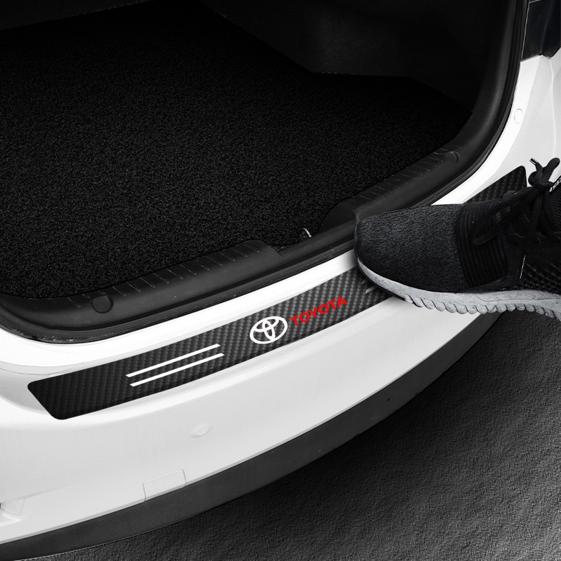 1 Miếng Dán Trang Trí Xe Hơi Bằng Sợi Carbon Cho Toyota Prius Avensis Rav4 Auris Yaris Verso Land