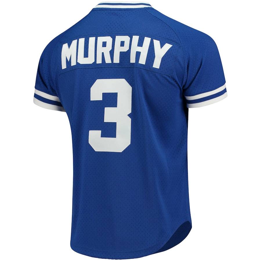 SY3 Áo Bóng Chày Atlanta BravesMurphy Số 3, phiên bản unisex, phù hợp nhiều kích cỡ