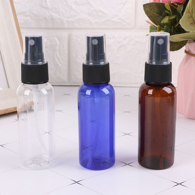 50ml Refillable Press Pump  Bottle Liquid Container  Atomizer Travel