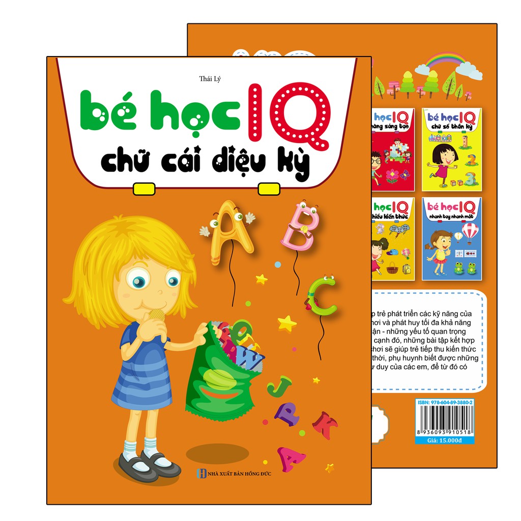 Sách - Bé Học IQ Chữ Cái Diệu Kỳ