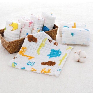 Set 5 Khăn Sữa Aden 6 lớp Cho Bé