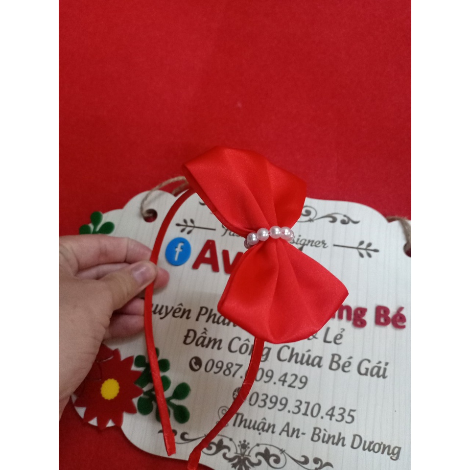cài nơ bé gái , cài tóc trẻ em , kẹp tóc cho bé