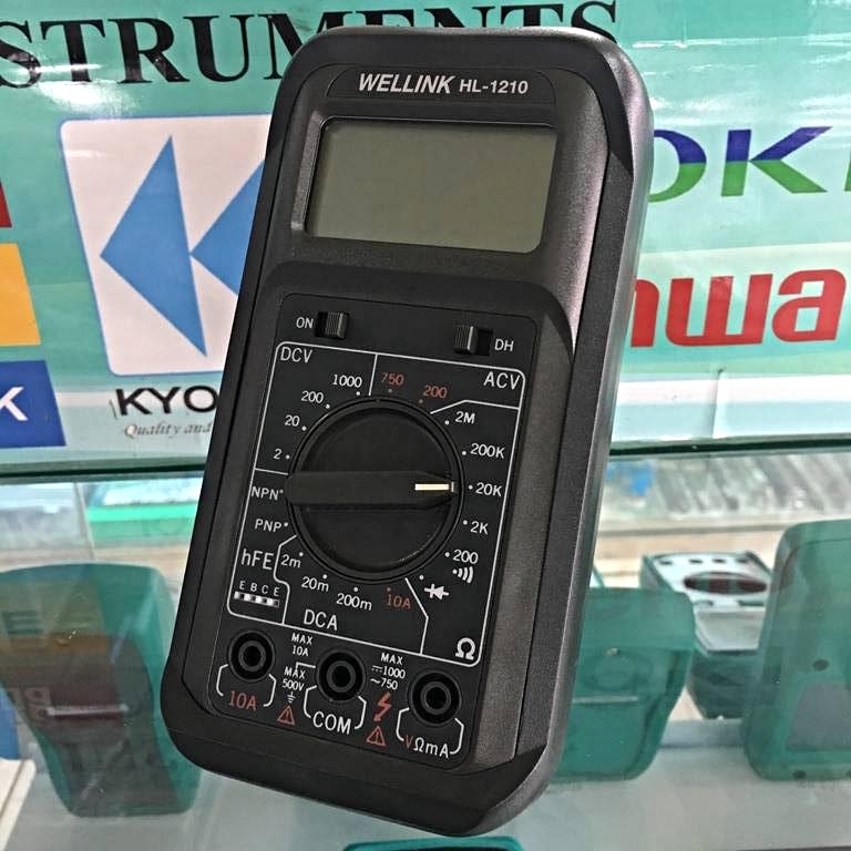 [ WELLINK HL 1210 CHÍNH HÃNG ] ĐỒNG HỒ VẠN NĂNG ĐIỆN TỬ WELLINK HL-1210 ...