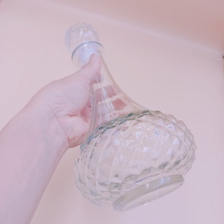 Chai Thủy Tinh Mắt dứa Trong Suốt Cao Cấp Dung Tích 750 ML