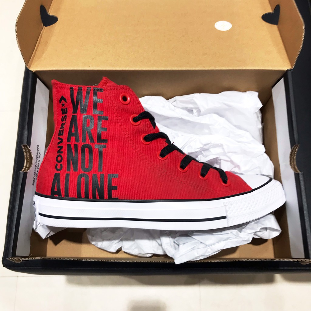 Converse we are not hotsell alone red