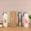 Bình Giữ Nhiệt Thủy Tinh Bọc Nhựa Lúa Mạch 450ml Họa Tiết Xương Rồng, Chống Va Đập,