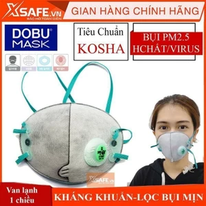 combo 5 Khẩu trang C750, ngăn ngừa khói bụi, hóa chất, tái sử dụng được nhiều lần ( khuyến mại giảm giá)