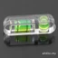 Thước thủy cân mini hình chữ T bằng acrylic hai mức độ điều chỉnh