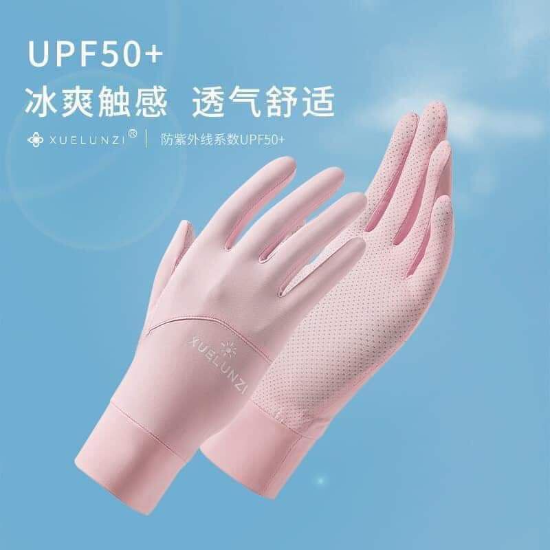 Gang tay chống nắng, chống tia UV xuất nhật chất băng lụa lạnh thoáng khí