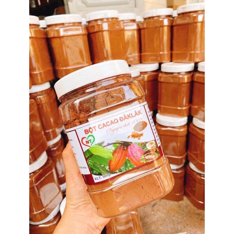 [500gr] BỘT CA CAO DAKLAK NGUYÊN CHẤT
