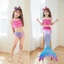 Set Đồ Bơi 3 Món Xinh Xắn Cho Bé Gái 3-18 Tuổi