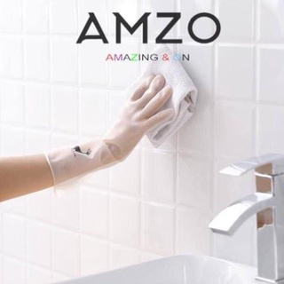AMZO_GĂNG TAY CAO SU DỌN DẸP BẢO VỆ DA TAY HÌNH HƯƠU