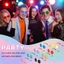 Kính râm kim loại VVDZA Nam nữ Hippie Disco Eyewear