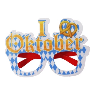 VA Oktoberfest Đảng Kính Giấy Ngộ nghĩnh Oktoberfest Váy Lạ Mắt Chụp Ảnh Gian Hàng Đạo Cụ Cho Trẻ Em Người Lớn Bavaria Vi trùng