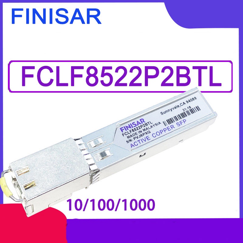 Module cáp đồng RJ45 1G 1000Base-T Finisar FCLF8522P2BTL | Shopee Việt Nam