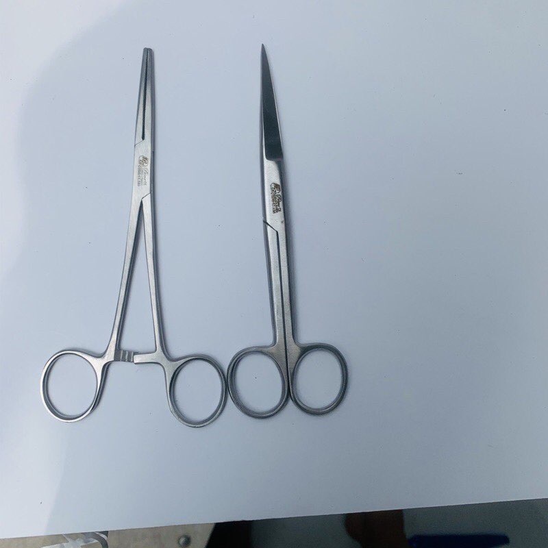 Bộ Panh + Kéo y tế dùng trong Spa Thẩm Mỹ Viện 16cm