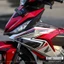 Tem rời cao cấp dán xe Winner RS 150R đỏ bạc. Decal chống nước, không bay màu