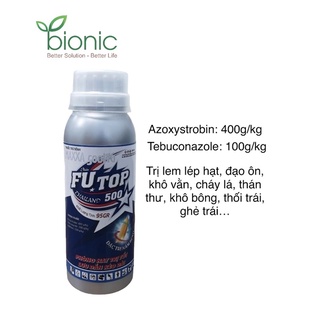 FUTOP 500WG DỪNG NGAY NẤM BỆNH GÂY HẠI( thán thư sầu riêng) Azoxystrobin và Tebuconazole Dạng Cốm
