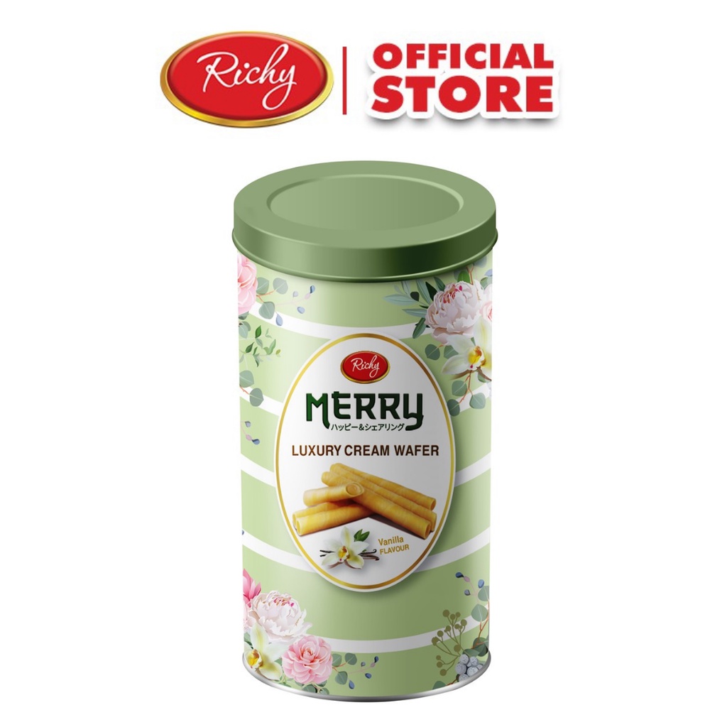 Bánh Richy Merry kem quế vị vani 208 g | Shopee Việt Nam
