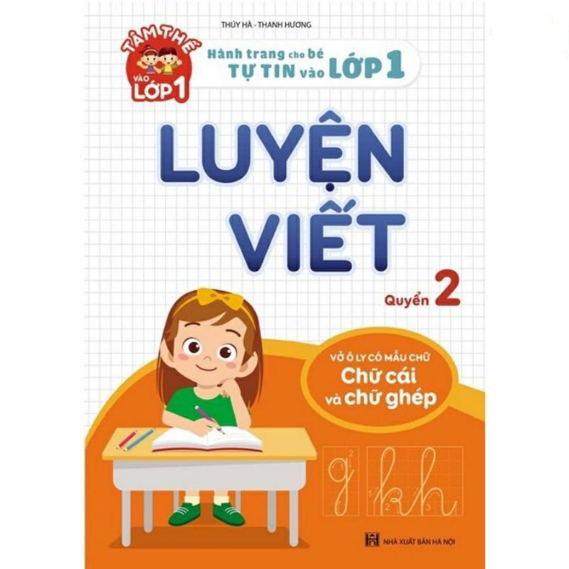 Ảnh Sách - Bộ 3 luyện viết - Hành trang cho bé tự tin vào lớp 1 2