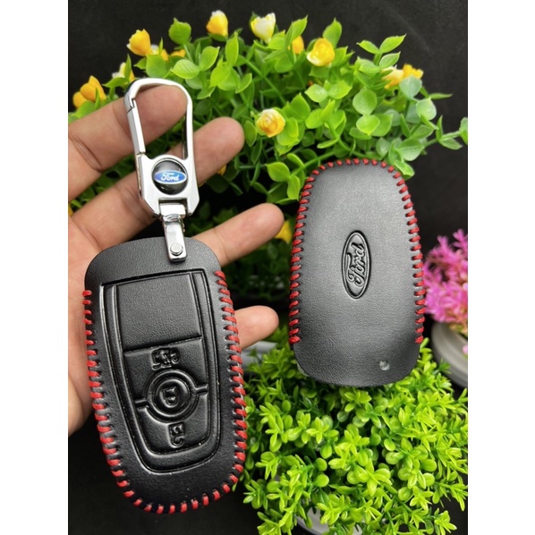 Bao da chìa khoá dành cho xe Ford Everest 2021, Ecosport 2018-2022 Explorer 2019